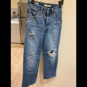 Levi’s Ribcage Straight Ankle W25x27